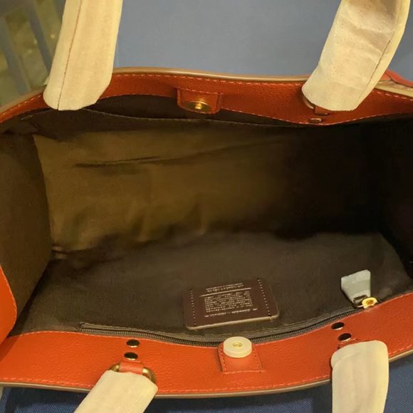 COACH PEANUTS DEMPSEY Carryall Signature Canvas Snoopy Woodstock CE862 - Picture 2 of 6